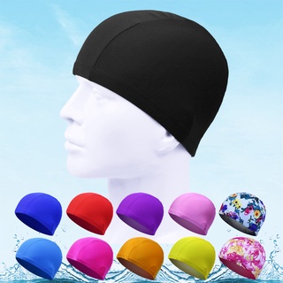 หมวกว่ายน้ำ ผ้าแห้งเร็ว ผู้ชายและผู้หญิง swimming cap swimming hat (CAP)