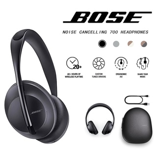 สินค้า 700 Noise Cancelling Over Ear Wireless Bluetooth 5.0 Headphones Headset  Noise Cancelling Subwoofer  หูฟังโบส บลูทูธ