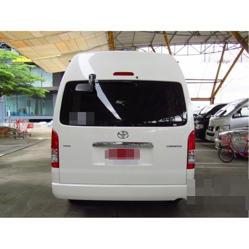 commuter-toyota-van-อักษร-รถตู้-ฝาท้าย-กระจังหน้า-คอมมิวเตอร์-โตโยต้า-สูง-3-cm-front-rear-เงิน-ดำ-แดง