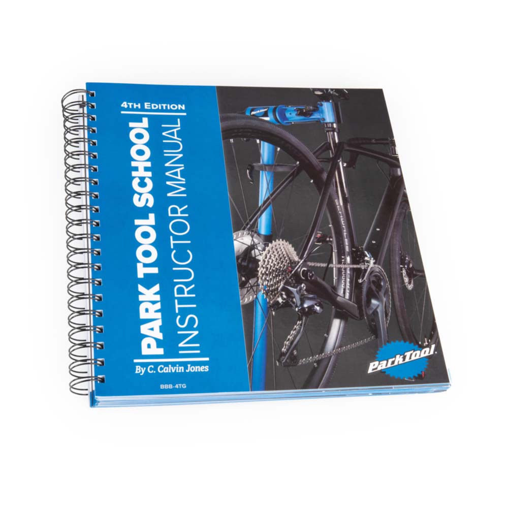 park-tool-bbb-4tg-school-instructor-manual-4th-edition-หนังสือซ่อมจักรยานสำหรับครูผู้ฝึกสอน-หนังสือสอนซ่อมจักรยาน