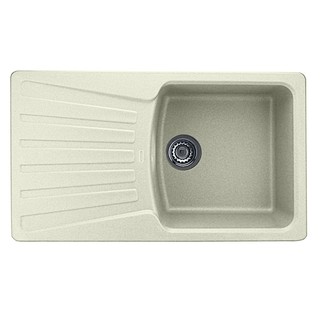 Embedded sink BUILT-IN 1B1D BLANCO NOVA 5S 495.39.059 JM Sink device Kitchen equipment อ่างล้างจานฝัง ซิงค์ฝัง 1หลุม 1ที