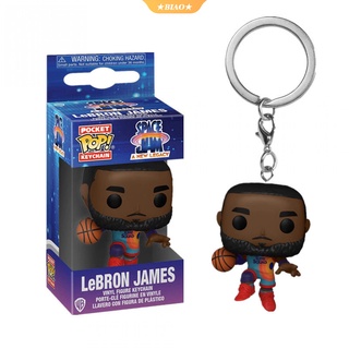 Funko Pop NBA LeBron Raymone James พวงกุญแจไวนิล โมเดลตุ๊กตา ของเล่น พร้อมกล่องตกแต่ง ของเล่น ของขวัญ [BK]