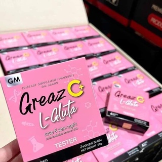 ภาพหน้าปกสินค้าGreaz C L-Gluta เกรซ ซี แอล-กลูต้า ขนาดทดลอง 1 กล่อง มี 4ซอง ที่เกี่ยวข้อง