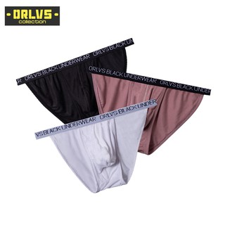 [ORLVS]Quick dry Men Underpants Sexy Gay Underwear Modal Soft Breathable U Convex Low waist Men Briefs OR6102