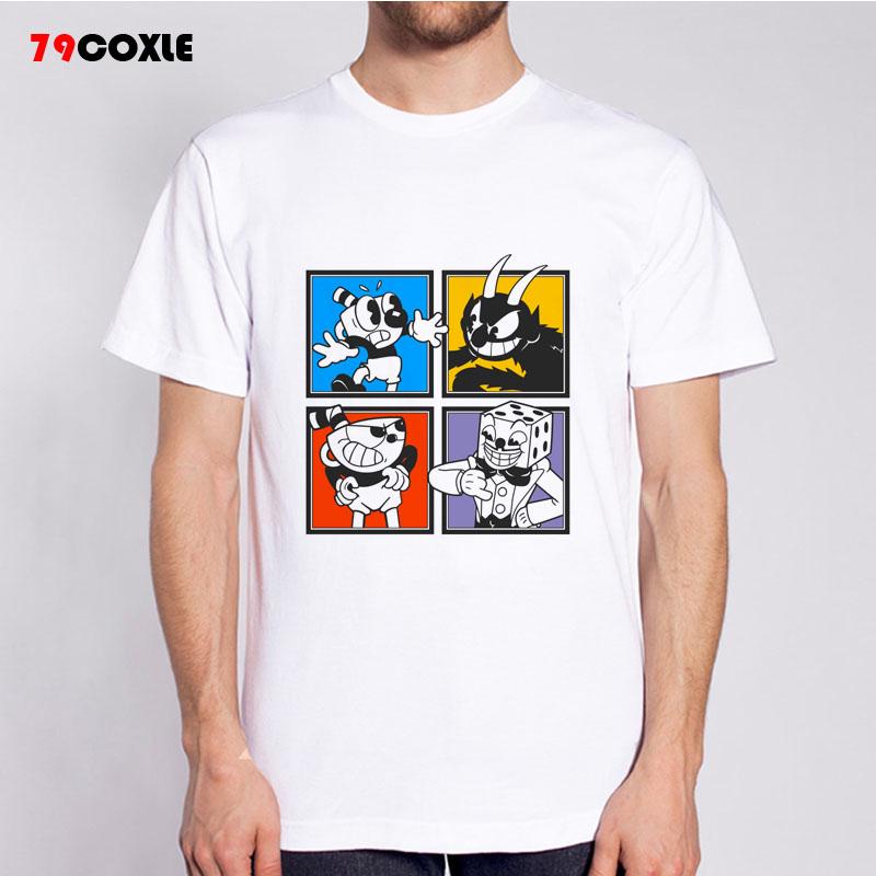 ภาพหน้าปกสินค้าcuphead เสื้อยืดเสื้อผ้าแฟชั่น [พร้อมส่ง ของถึงไทยแล้ว] แขนสั้น เสื้อยืดชาย หญิง man tee tshirt ที่เกี่ยวข้อง