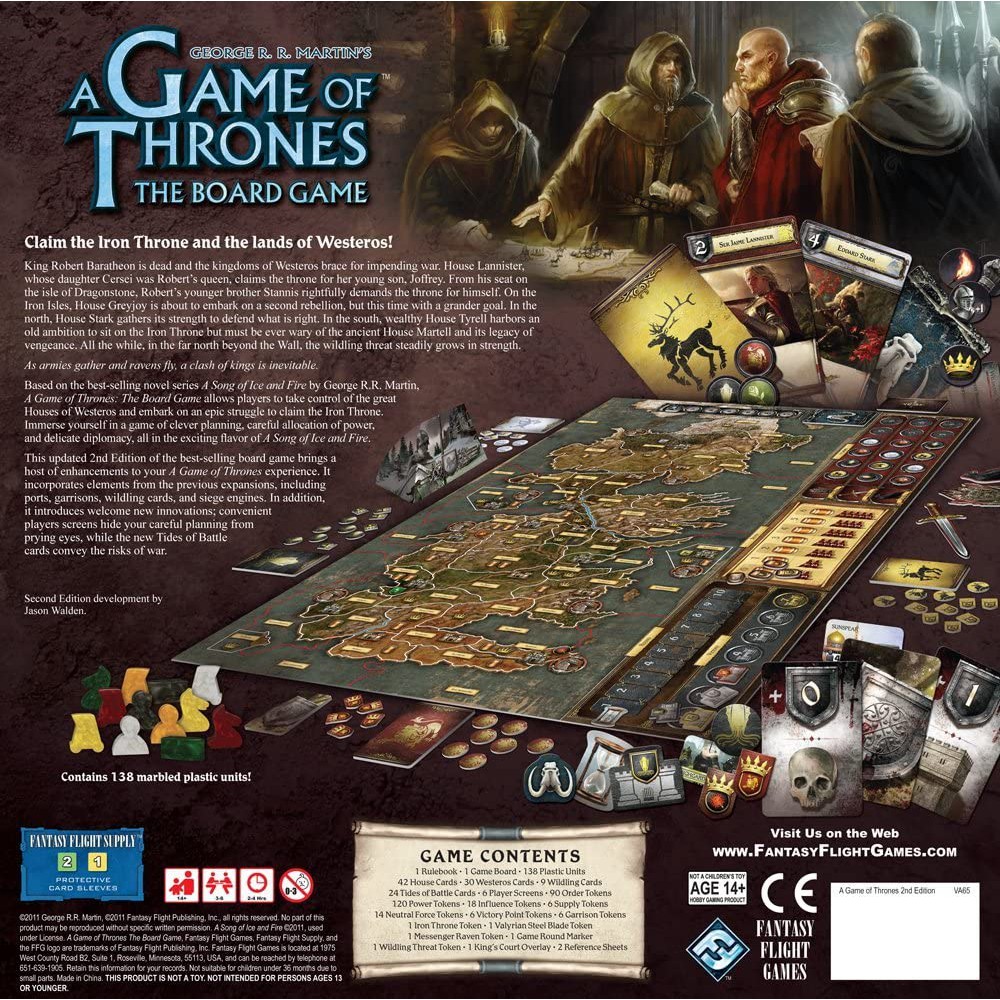 ของแท้-a-game-of-thrones-the-board-game-second-edition-board-game