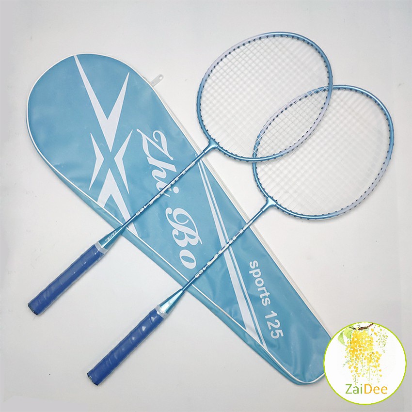 ภาพหน้าปกสินค้าไม้แบดมินตัน Sportsน 125 อุปกรณ์กีฬา ไม้แบตมินตัน พร้อมกระเป๋าพกพา อุปกรณ์กีฬา ฟิตเนส Badminton racket จากร้าน zaideeshop บน Shopee