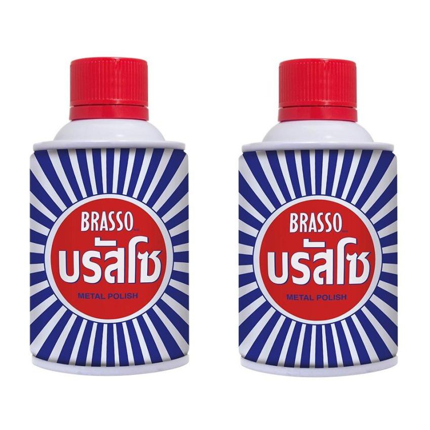 บรัสโซ-น้ำยาขัดโลหะชนิดต่างๆ-100-มล-brasso-2-ขวด