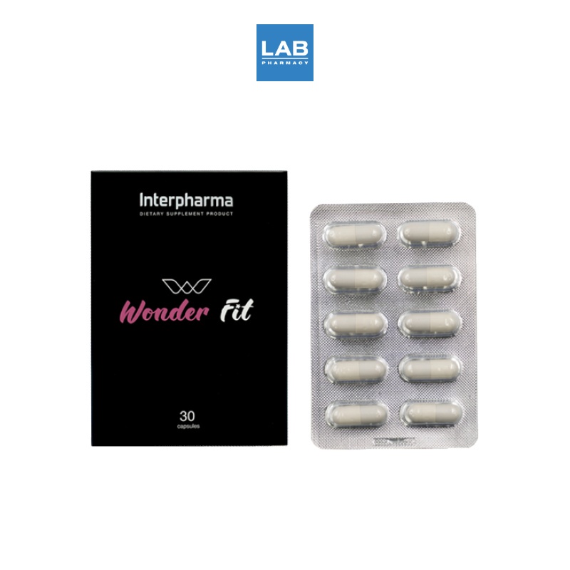 Interpharma Wonder Fit 30 capsules - ผลิตภัณฑ์เสริมอาหาร สำหรับคุณ ...