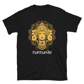 เสื้อผ้าผชเสื้อยืด พิมพ์ลาย Namaste God Kali สําหรับผู้ชาย และผู้หญิงS-5XL