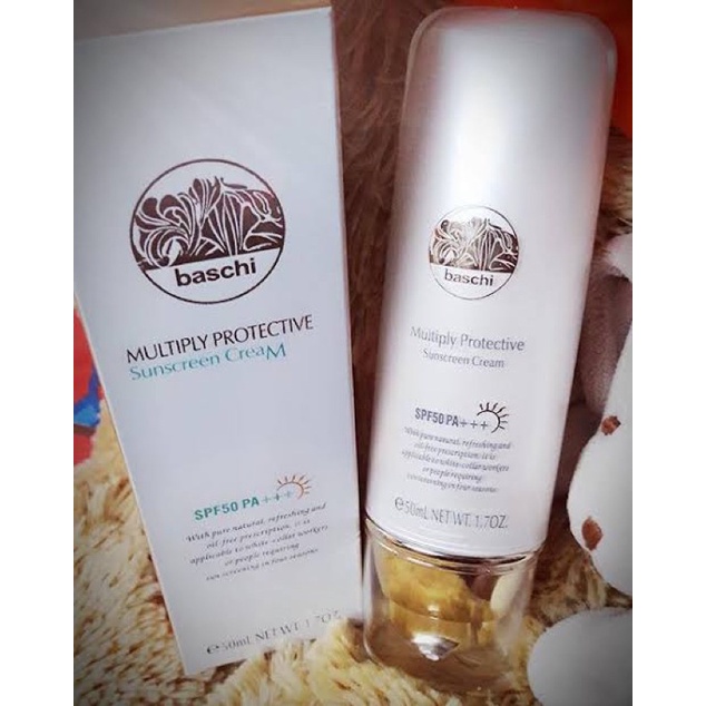 baschi-multiply-protective-sunscreen-spf50-pa-50ml-ครีมบาชิกันแดด