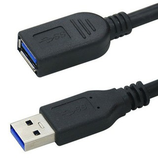 ภาพหน้าปกสินค้าUSB 3.0 Male To Female Extension Cable (ุผู้-เมีย) เพิ่มความยาวสาย USB3.0 สีดำ/ ฟ้า 1.5M3M ที่เกี่ยวข้อง