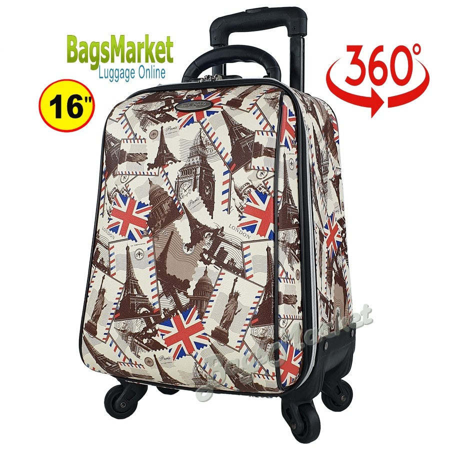 bagsmarket-4-ล้อหมุนรอบ-360-กระเป๋าเดินทาง-sun-polo-16-12-นิ้ว-ระบบรหัสล๊อค-พร้อมสายสะพาย-หนังpvcกันน้ำ
