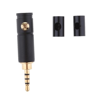 2.5mm 4 Pole Stereo Male Repair Headphone Jack Plug Metal Audio Soldering