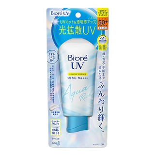 Biore UV Aqua Rich Light Up Essence บิโอเร ยูวี อะควาริช ไลท์ อัพ เอสเซ้นส์ เอสพีเอฟ50+ พีเอ++++ 70 กรัม