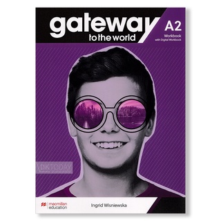 DKTODAY หนังสือ GATEWAY TO THE WORLD A2:WORKBOOK &amp; DIGITAL WORKBOOK