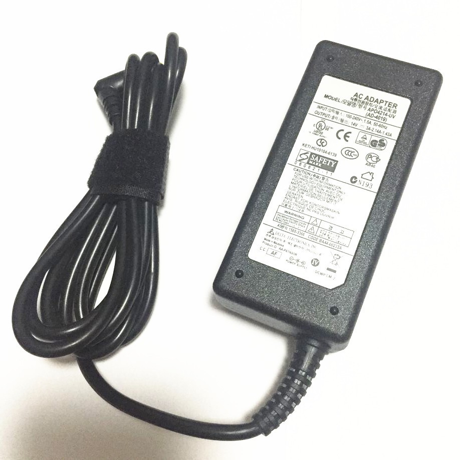 14V 3A 2.14A 1.43A อะแดปเตอร์ชาร์จ 6.4x4.4 สำหรับ Samsung AP04214-UV ...