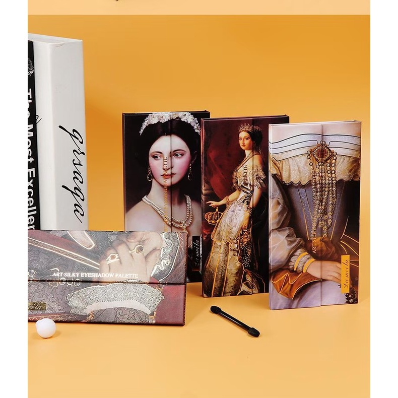 " ทาตาเจ้าหญิง " Lameila Art Silky Eyeshadow Palette Shopee Thailand