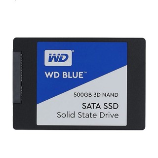 ภาพหน้าปกสินค้า500 GB SSD (เอสเอสดี) WD BLUE SATA (WDS500G2B0A) 3D NAND ที่เกี่ยวข้อง