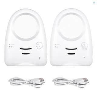 Portable 2.4GHz Wireless Digital Audio Baby Monitor One-Way Talk Crystal Clear Baby Cry Detector Sensitive Transmission
