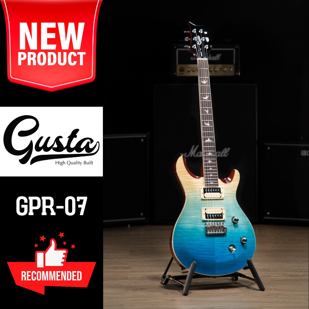 มีของแถมพิเศษ-gusta-gpr-07-กีตาร์ไฟฟ้า-electric-guitar-ฟรี-อุปกรณ์เสริมพร้อมใช้งาน-3rd-floor-music