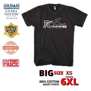 [S-5XL] GILDAN เสื้อยืดผ้าฝ้ายแขนสั้นลาย Tsukuba Circuit Race F1 Track นําเข้าจากญี่ปุ่น Xs-5Xl 6Xl สําหรับผู้ชาย