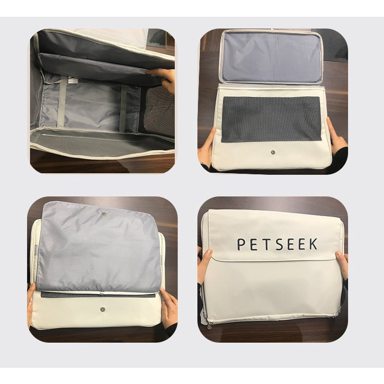 petseek-กระเป๋าเป้ใส่สัตว์เลี้ยง-กระเป๋าสัตว์เลี้ยง-ระบายอากาศได้ดี-หนา-ทน-แข็งแรง-รับน้ำหนักได้-10-kg