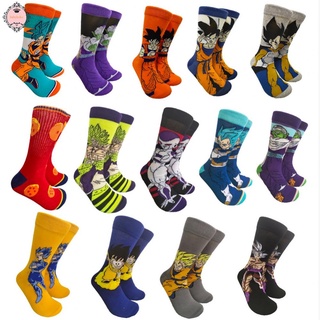 Unisex Dragonball: Evolution Cosplay Crew Socks Cartoon Casual Stocking Men