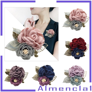 【พร้อมสต็อก】 เข็มกลัดดอกกุหลาบสไตล์เกาหลี( Almencla1 )