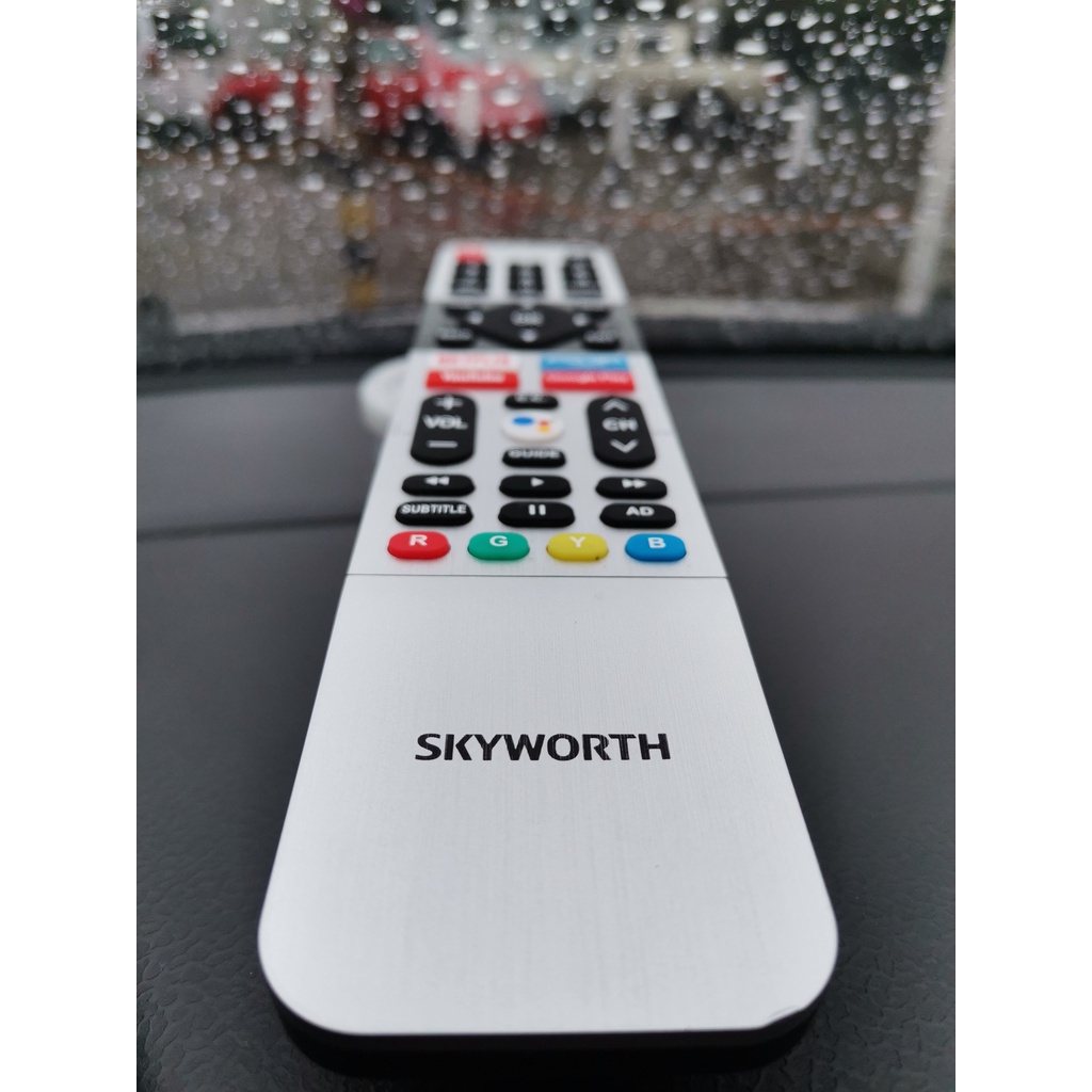 ของแท้-skyworth-voice-command-รีโมต-สําหรับ-smart-android-led-tv-ฟรีของแท้-coocaa-r2