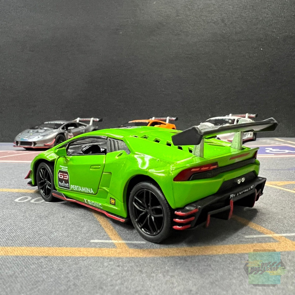 kinsmart-die-cast-model-โมเดลรถเหล็ก-lamborghini-huracan-lp-620-2-ลัมโบกินี-ฮูราแคน-สเกล-1-36