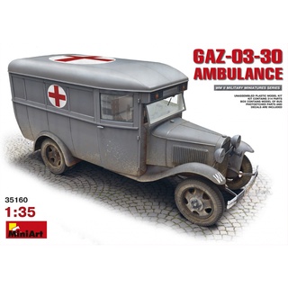 โมเดลประกอบ MiniArt 1/35 MI35160 GAZ-03-30 AMBULANCE