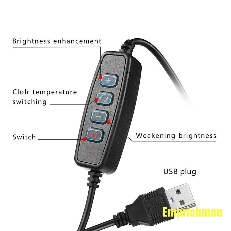 emprichman-แหวนไฟ-led-หรี่แสงได้-usb-5500k-สําหรับโทรศัพท์มือถือ