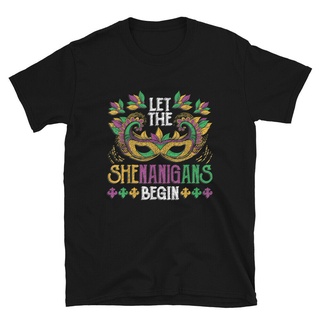 เสื้อยืด พิมพ์ลาย The Shenanigans Mardi Gras New Orleans St Louis สุดเท่ แบบตลก เหมาะกับของขวัญ