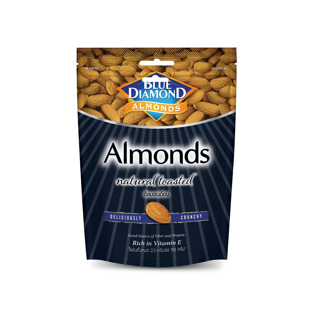 ภาพหน้าปกสินค้าบลูไดมอนด์ อัลมอนด์อบ 400 ก. Blue Diamond Natural Toasted Almonds 400 g. จากร้าน heritage_official บน Shopee