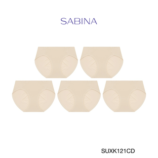 ภาพหน้าปกสินค้าSabina ซาบีน่า กางเกงชั้นใน (Set 5 ชิ้น) (ทรง Bikini) Seamless Fit รุ่น Soft Collection รหัส SUXK121CD สีเนื้อเข้ม ซึ่งคุณอาจชอบสินค้านี้