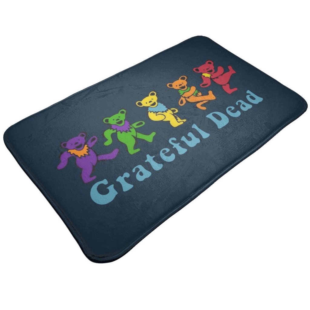 in-stock-grateful-dead-พรมปูพื้นห้องน้ำแบบในร่มและกลางแจ้ง-พรมกันลื่น-พรม