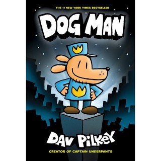 หนังสือการ์ตูนภาษาอังกฤษ Dog Man เล่ม 1 [Hardcover]