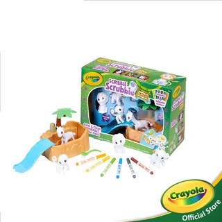 Crayola Scribble Scrubbie Safari ชุดระบายสี และอาบน้ำสัตว์ป่า