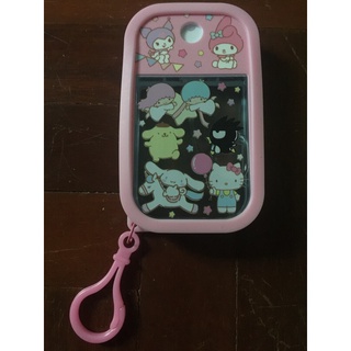 สเปรย์แอลกอฮอล์ 74% พร้อมเคสลายsanrio และเคสซิลิโคนสีชมพูพร้อมพวงกุญแจ