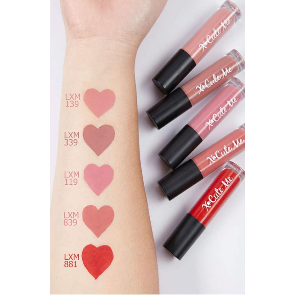 เอ็กซ์คิวท์-มี-แมทท์-ลิควิด-ลิป-คัลเลอร์-x-cute-me-matte-lip-color-5-ml