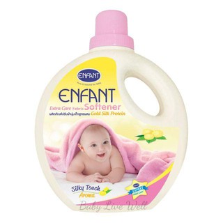 ✜✕▣อองฟองต์ น้ำยา ปรับผ้านุ่มเด็ก สูตรผสม Gold Silk Protein (แบบขวด) - Enfant Extra Care Fabric Softenerน้ำยาซักผ้าเด็ก�