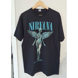 Nirvana Utero Tour T-shirt เสื้อยืด