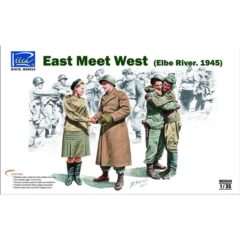 โมเดลประกอบ-riich-model-1-35-rv35014-east-meet-west-elbe-river-1945