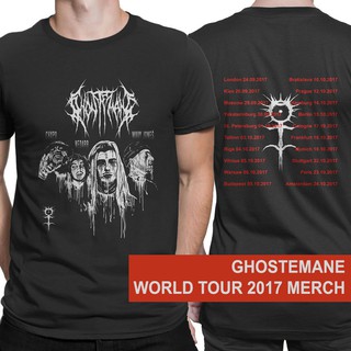 เสื้อยืดกีฬาชายพิมพ์ลาย ghostemane world tour 20