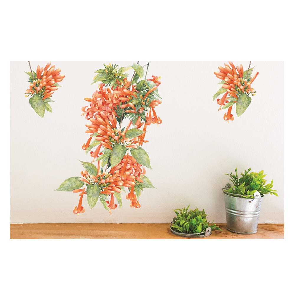 สติ๊กเกอร์-สติ๊กเกอร์ลอกน้ำ-diy-home-living-style-orange-flower-34x47-ซม-วอลเปเปอร์-สติ๊กเกอร์-เฟอร์นิเจอร์-ของแต่งบ้าน