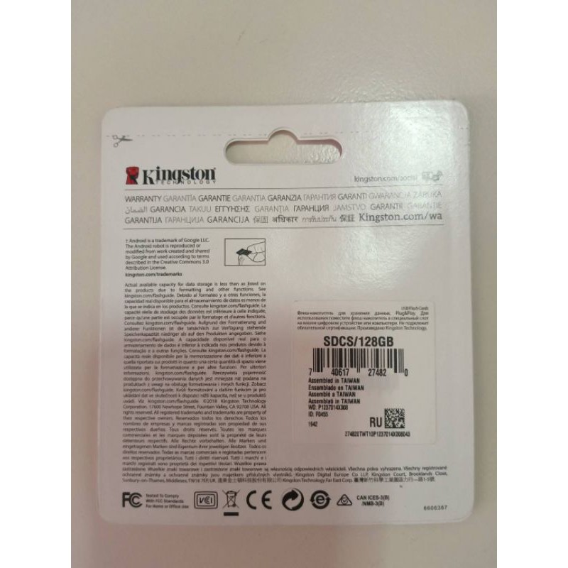 kingston-ของเเท้-kingston-8gb-16gb-32gb-memory-card-micro-sd32gb-class-10-รับประกันของเเท้ห้าปี