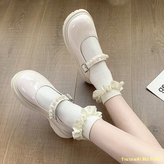 ภาพหน้าปกสินค้าเซ็กซี่#🤱2021 Lolita รองเท้าหนังขนาดเล็กญี่ปุ่น JK หนังสดใสหญิงเกาหลีรุ่นวิทยาลัยย้อนยุคสไตล์อังกฤษรองเท้าเดียวแนวโน้ม ที่เกี่ยวข้อง