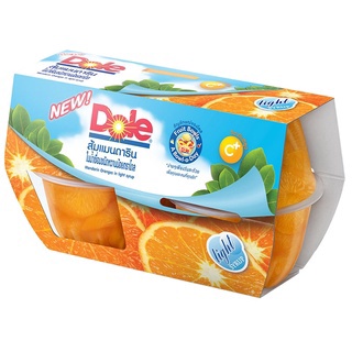 สินค้า Dole โดล ส้มแมนดารินในน้ำเชื่อมหวานน้อย 113กรัม แพ็ค 4
