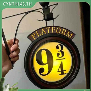 Harry Potter Night Light โคมไฟติดผนัง Led Hogwarts 3d Light Harris Home Room ตกแต่งเด็กวันเกิดของขวัญ Cyn